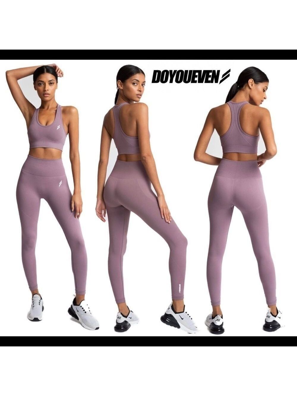 DOYOUEVEN HYPERFLEX SEAMLESS LEGGINGS - MAUVE